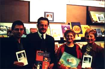 A la foire du livre pour enfants de Bologne, Montse Gisbert, Rosa Serrano de Tàndem Editions