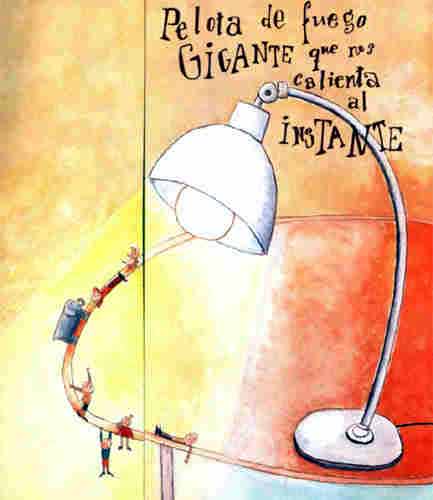 illustration : Riddle : The lamp
